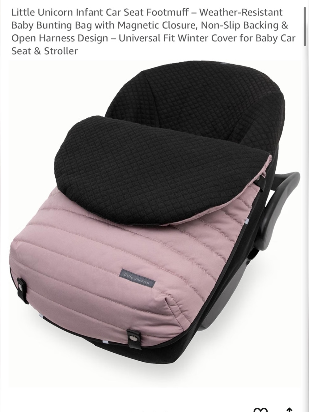 Little Unicorn Car Seat Footmuff